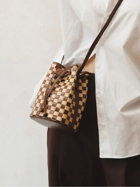 Bembien Handwoven Mini Adele Bucket Bag NWT